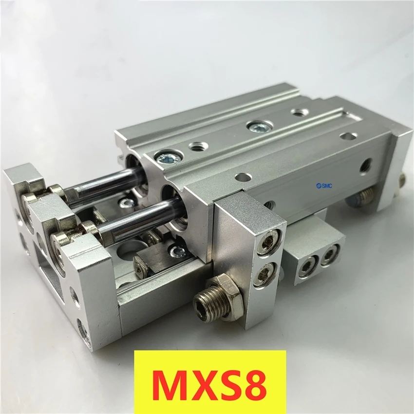 MXS MXS8 NAUJAS Originalus tikrą smc Skaidrių vadovas Pneumatinių cilindrų MXS8-10 MXS8-20 MXS8-30 MXS8-40 MXS8-50 MXS8-75
