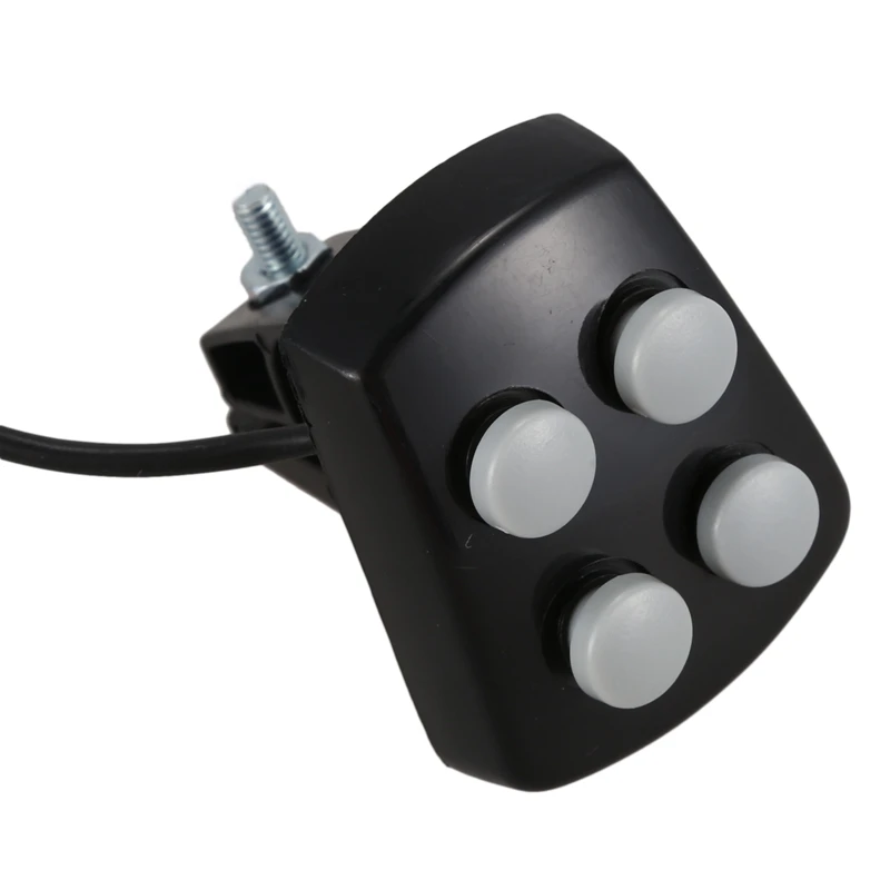 Dviračių Dviračių 4 Tonų, 6 LED Elektroninių LED perspėjamosios Lemputės Sirena Ragų Beeper Bell