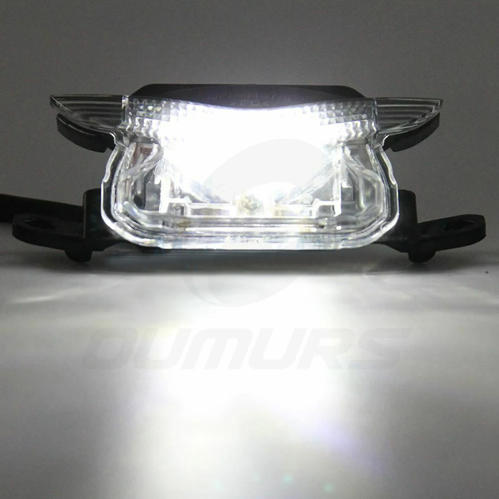 OUMURS Motociklo LED Priekinė Viršutinė Viršuje Žibintų Lemputės Galvos Šviesos Lempa, Tinka Honda CBR600RR 2007-2012 Balta Šviesa