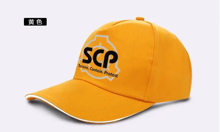 SCP Specialios Atskyrimo Procedūras Fondo mados cosplay kostiumų herojus skrybėlę bžūp beisbolo kepuraitę
