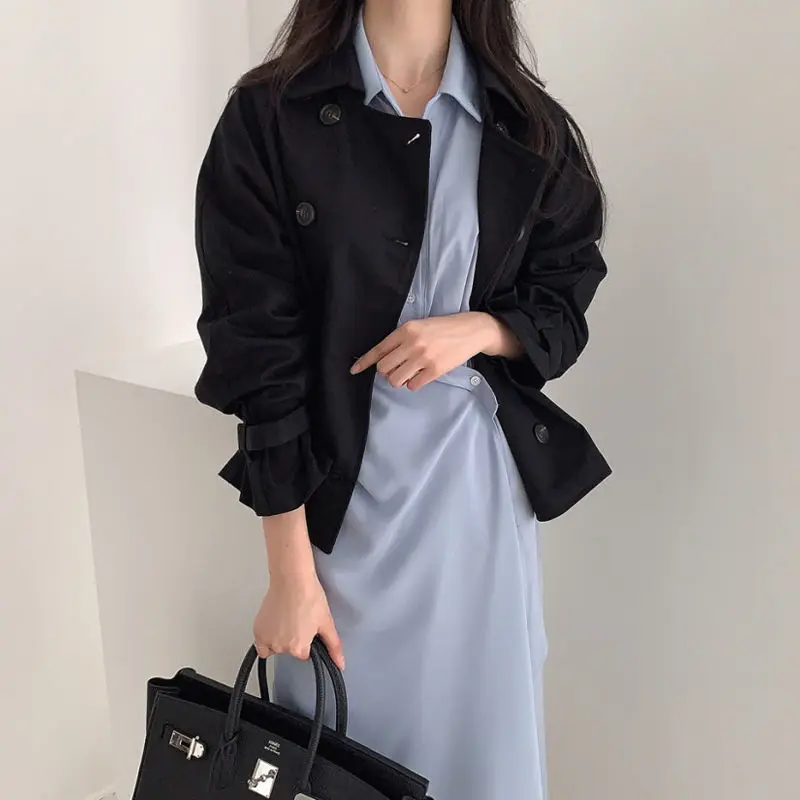 Pavasario Dizainas Korėjos Suknelė Moterims, Elegantiškas, Kietas Šalis Midi Suknelė Moterų Office Lady Slim Fit Šifono Šalis Suknelė Moterims 2021 Naujas