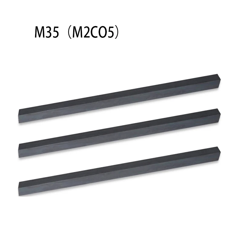 Didesnė kaip Sunku 300mm Juodas Plieno M35(M2CO5) Kobalto-kurių sudėtyje Nitriding Peilio Ašmenys Plieno Universalus Peilis Priėmimo HRC67-70