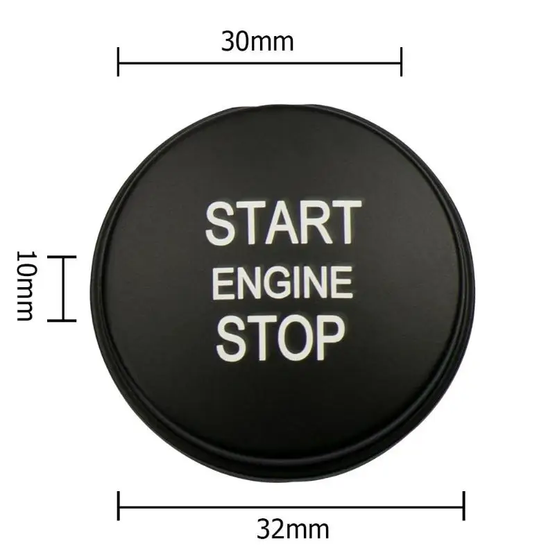 Variklio Uždegimo Mygtuką Pakeisti Dangtelį Start Stop Mygtuką Perjungti Dekoro Range Rover Lengvas Montavimas ir Paprastas valdymas