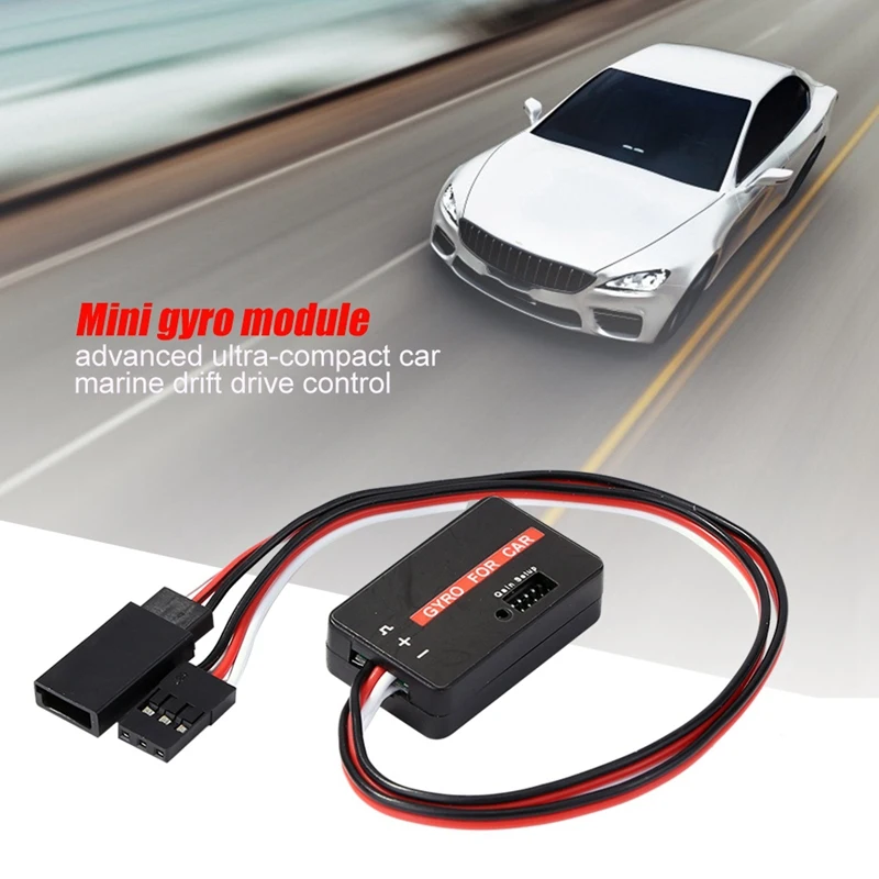 GYC300 Mini Gyro Modulis arba Drift Ratai Kontrolės Išplėstinė Ultra-Kompaktiškas Automobilis ar Valtis