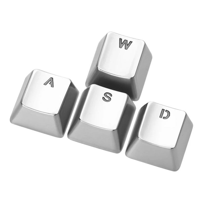 Atskiros klaviatūros skaidrus pagrindiniai bžūp Metalo klaviatūros dangtelis Mygtukas dangtelis Skaidrus krypties klavišą bžūp Mechaninė pagrindiniai bžūp WASD