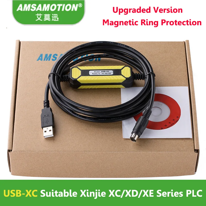 USB-XC USB Į RS232 Adapteris, Skirtas XC PLC Tinka Xinje XC1 XC2 XC3 XC5 PLC Programavimo Kabelį