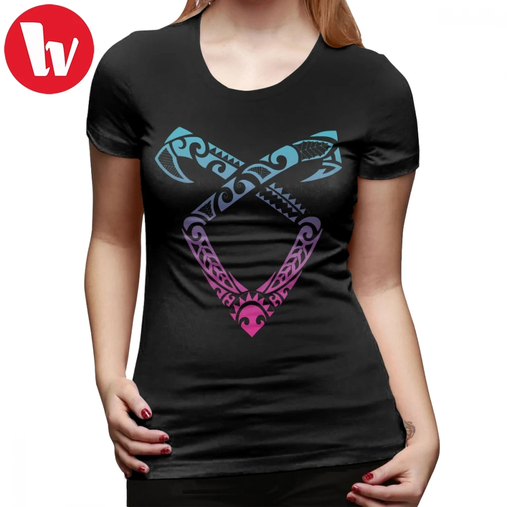 Shadowhunters T-Shirt Angeliškas Runos Simbolis Shadowhunters Marškinėliai Kawaii Medvilnės Moterų marškinėlius Sidabro Spausdinti Ponios Tee Marškinėliai