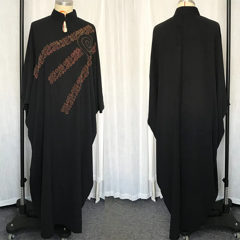 Afrikos Suknelės Moterims Dashiki Ilgomis Rankovėmis Chalatas, Afrikos Suknelė Afrikos Drabužių Super Elastinga Deimantų Šalies Maxi Suknelė 2021