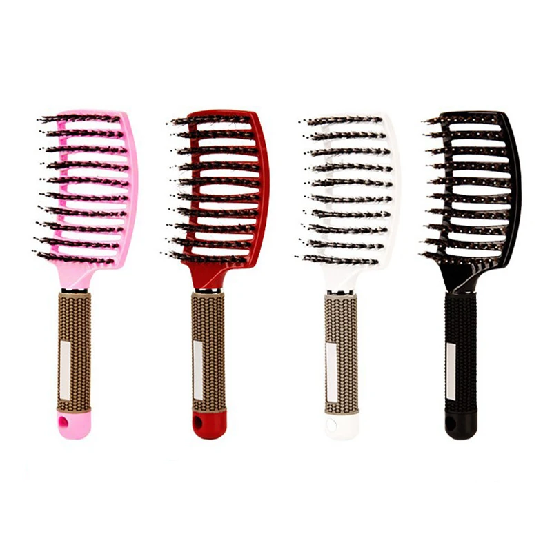 Detangle Hairbrush Moterų Drėgnų Plaukų Šepetys Šukos Profesionalus Plaukų Šepetys Masažinis Šepetys Šukos Plaukams Kirpykla, Kirpyklų Įrankiai