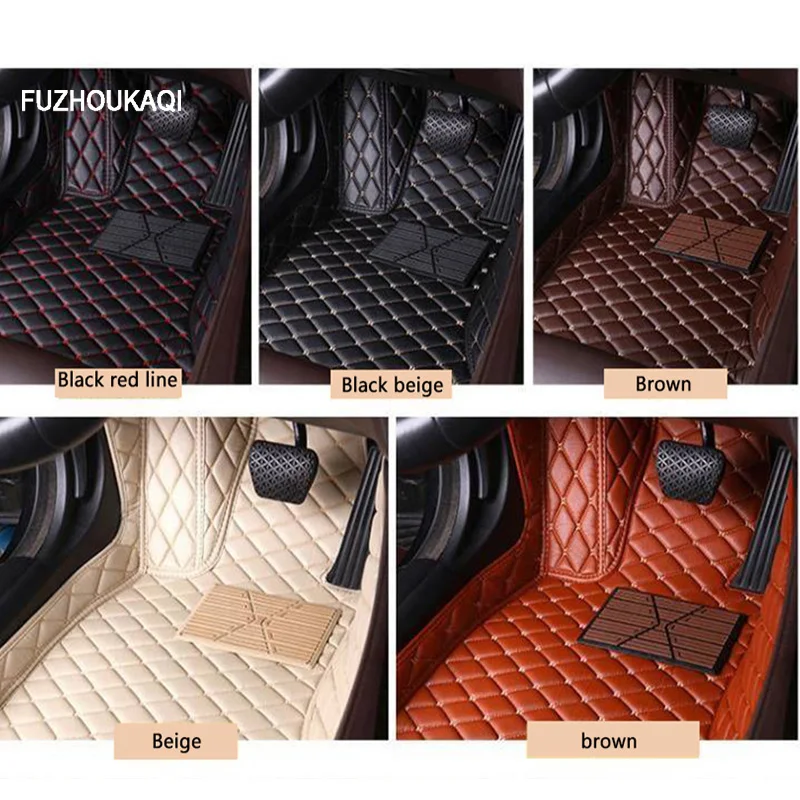 Oda automobilių kilimėliai Toyota Camry 2006-2016 2017 2018 Custom auto pėdų Pagalvėlės automobilių kilimų dangtis