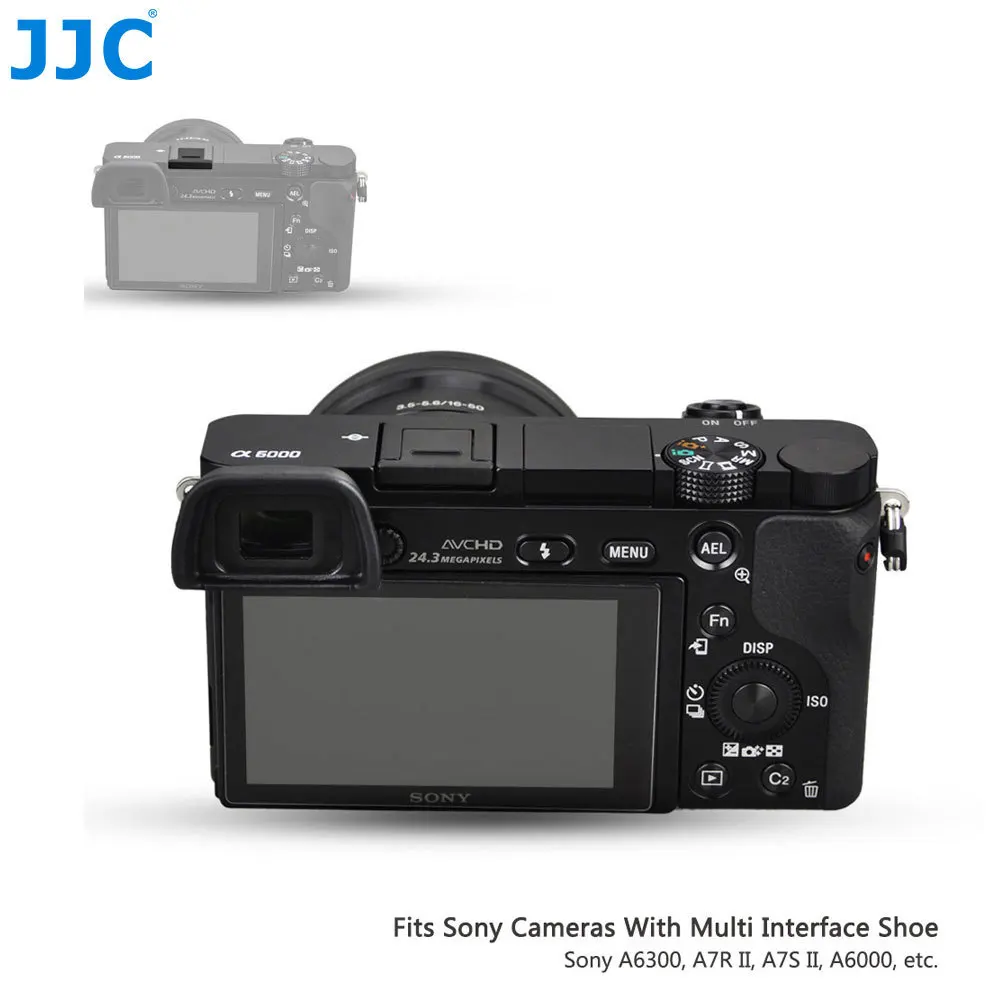 JJC 2vnt FA-SHC1M blykstės ir fotoaparato kontaktinės jungties Dangtelis Sony A6000 A6100 A6300 A6400 A6500 A6600 A7III A7II A7 A7RIV A7RIII A7RII A7R ZV-1 ZV1