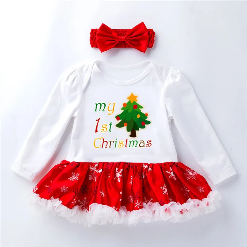 Kūdikių Mergaitės, Kalėdų Senio Kostiumas Šalis Suknelė Kūdikių Santa Kostiumas Šalis Suknelė 2 Metų Gimtadienio Suknelė