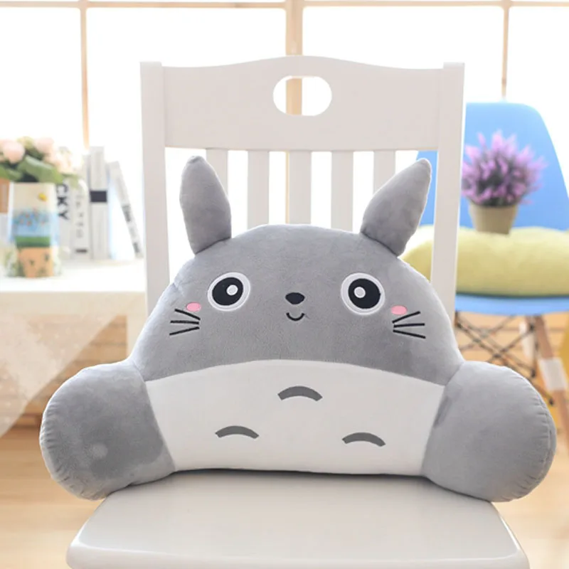 Pliušinis U-formos Minkšta Pagalvėlė Komfortą Pliušinis U Neckpillow Juosmens Japonijos Anime Totoro Šeimos vaikai Vaikai Dovana Gimtadienio pagalvė