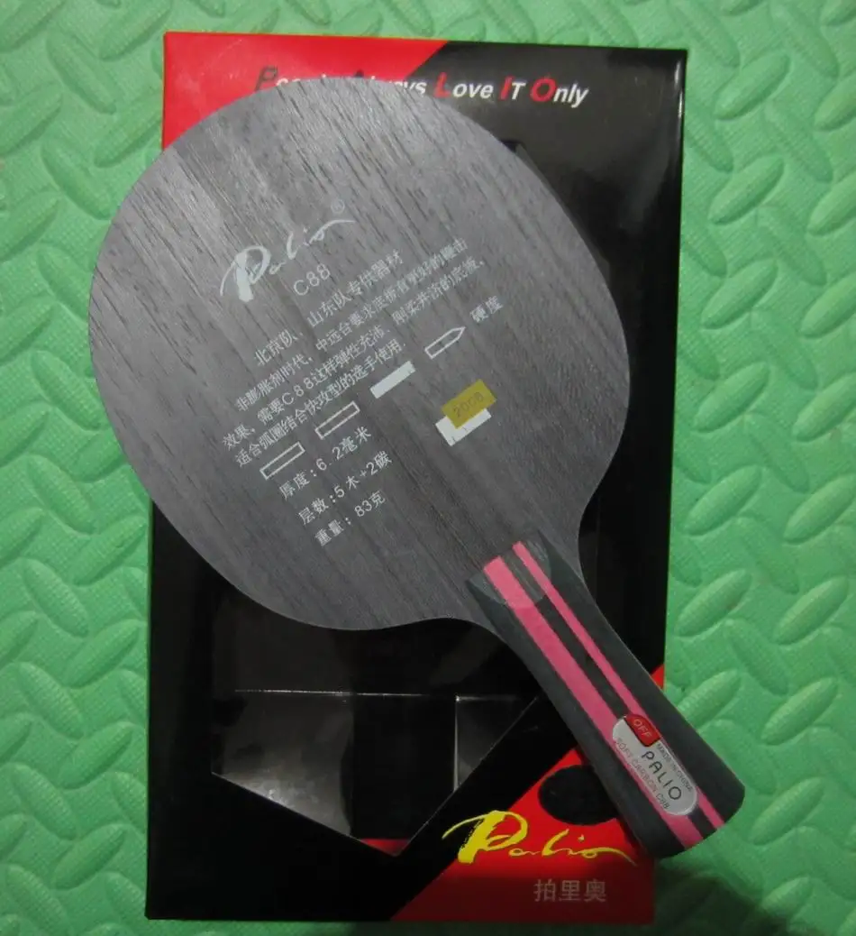 Originalus Rock, C88 C 88, C-88), medienos+anglies stalo teniso ašmenys greita ataka su kilpa stalo teniso raketės raketės sporto
