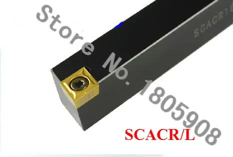 1PCS SCACR0808K06 SCACR1010K06 SCACR1212K06 SCACR1212K09 SCACR1616K09 SCACR2020K09 CNC Tekinimo Įrankio Laikiklis