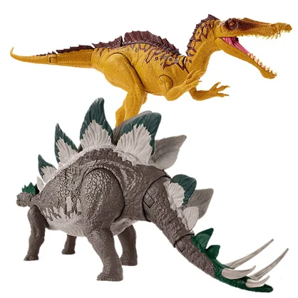 Originalus Juros periodo pasaulio 2 didelės konkurencinės dinozaurų GDL05 modelio figūra krokodilas stegosaurus žaislai vaikams dovanos