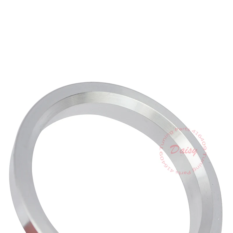 (4pcs/lot) ID=56.1 mm OD=64.1 mm Aliuminio Sporto Automobilio Rato Stebulė Orientuotas Žiedus (56.1-64.1)