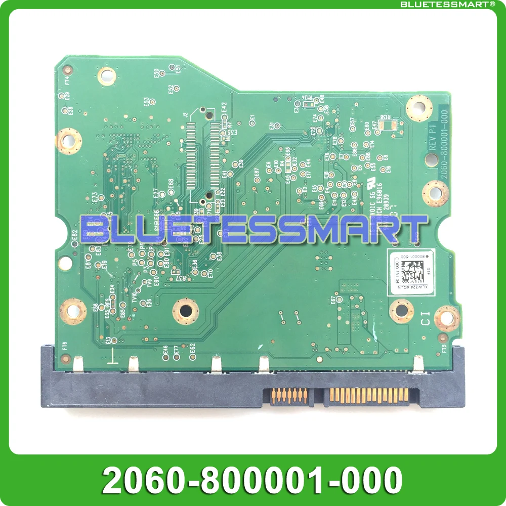HDD PCB plokštės logika valdybos spausdintinių plokščių 2060-800001-000 už WD 3.5 SATA kietąjį diską remontas, duomenų atkūrimo