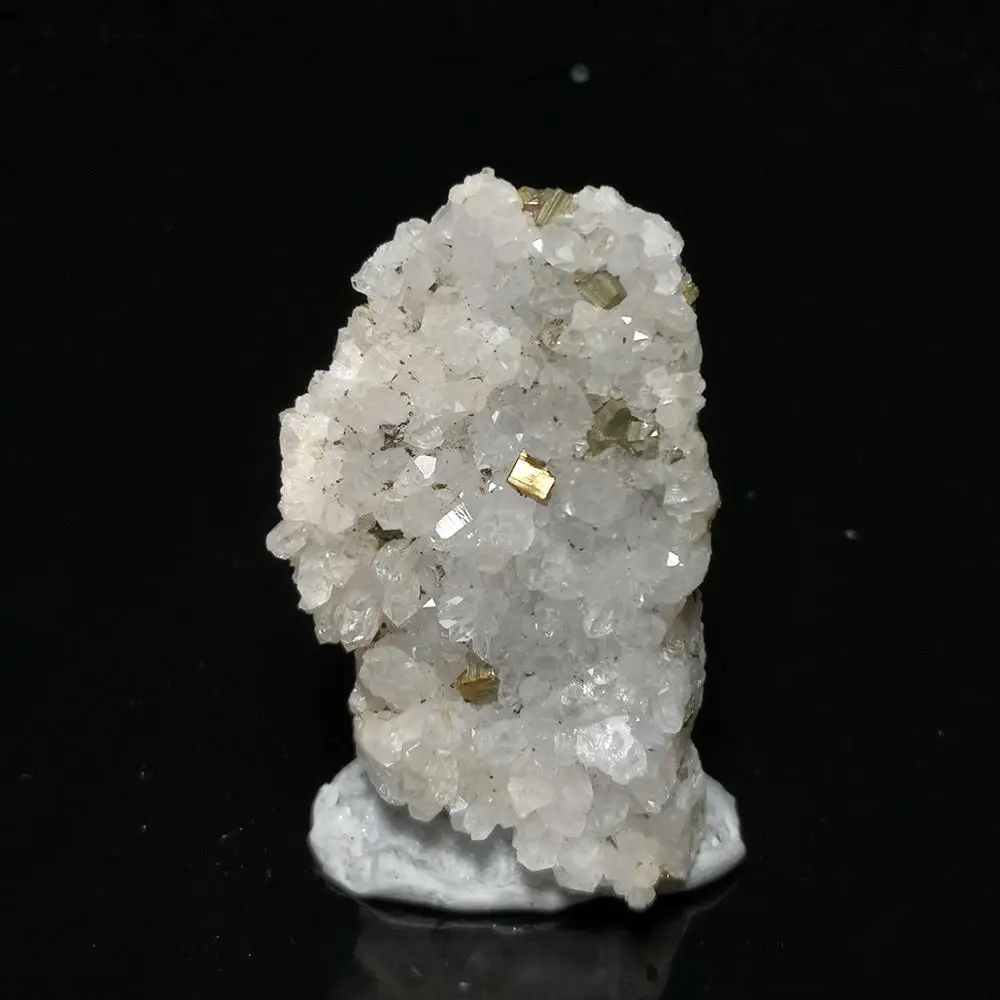 Natūralus Akmuo Kvarcas Pyrite Chalcopyrite Mineralinių Kristalų Mėginių Iš Jiangxi PROVINCIJOJE KINIJOS A2-2
