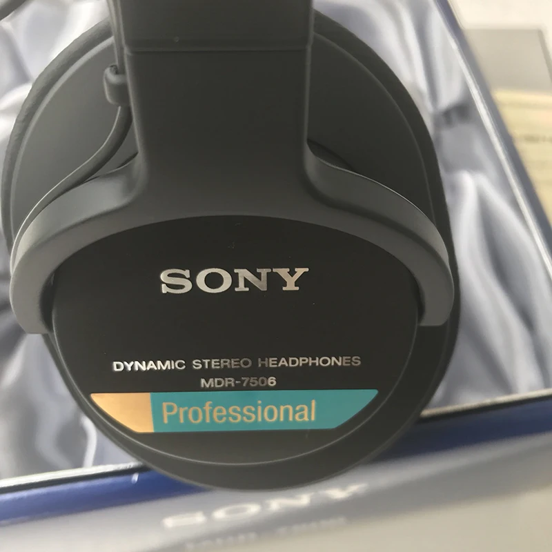 Sony mdr 7506 profesinės stebėsenos ausinių originalą nuo sony