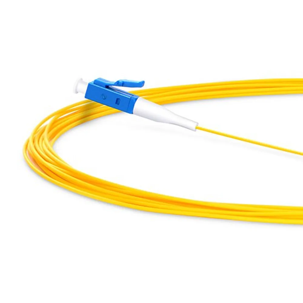 LC /UPC Single mode fiber optic Galiuku 9/125 Optinio pluošto galiuku 0,9 mm