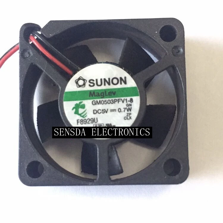 Už Sunon gm0503pfv1-8 5V 0,7 W 3cm 30mm 3010 ultra quiet aušinimo ventiliatorius
