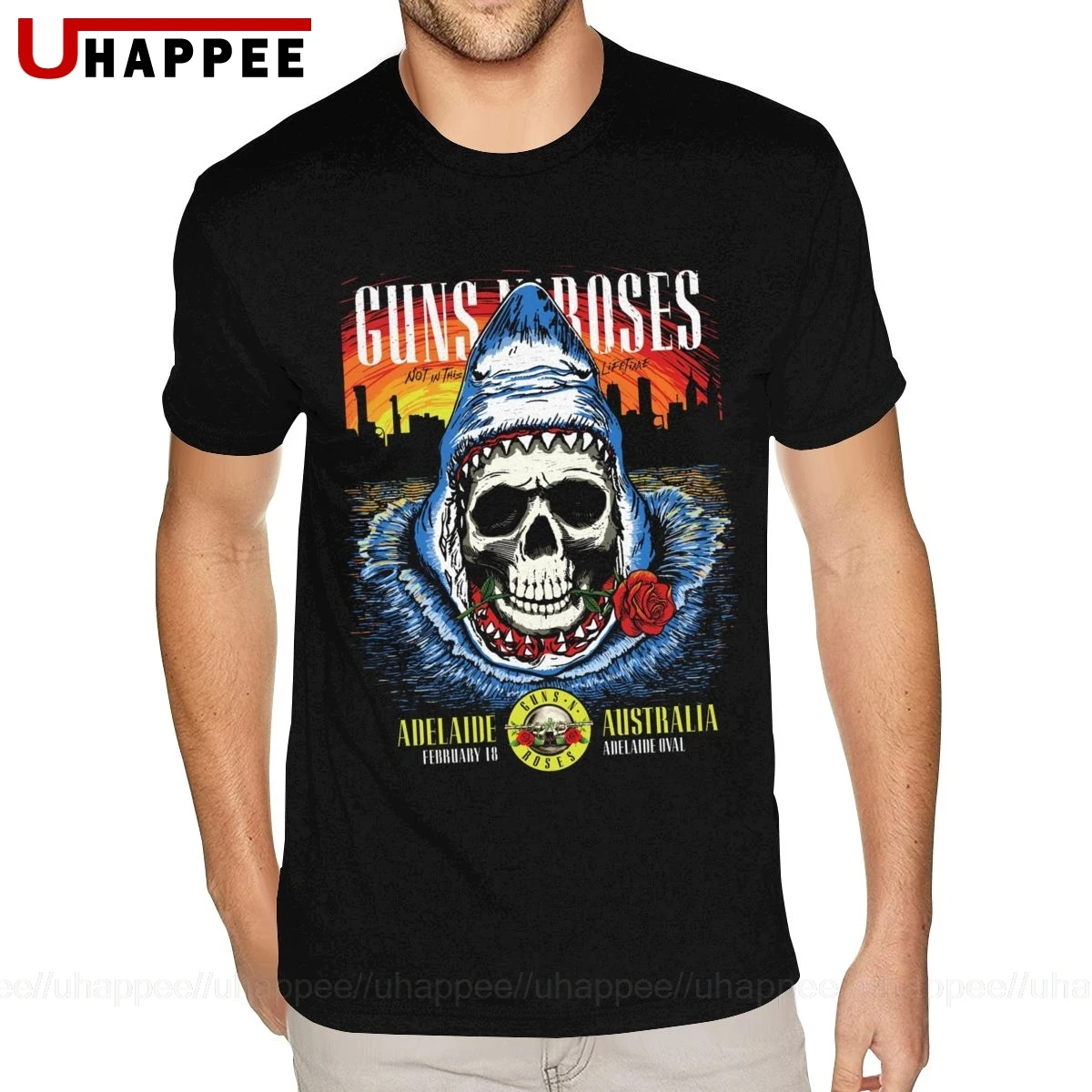 Guns N Roses Kelionių Datos 2020 M., T-Marškinėliai Ponai Gatvės Mados Tees Marškinėliai Vyrams Trumpomis Rankovėmis, Maža Kaina, Prekės Ženklo Drabužių