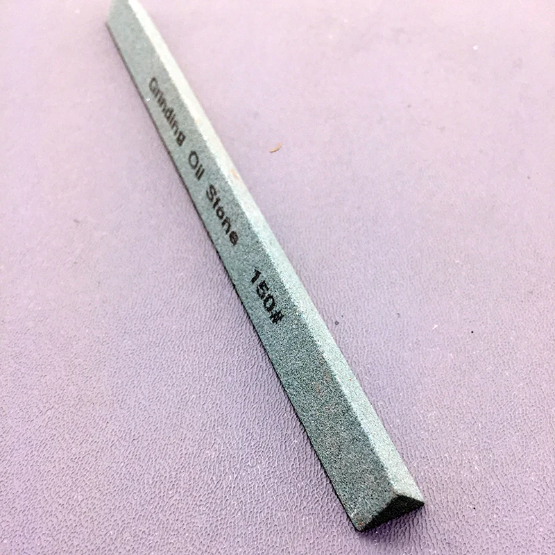 Trikampio Dantytas peilis drožtukas Žalia anglies whetstone 150*12mm Smėlio juosta 120-1200 Smėlis
