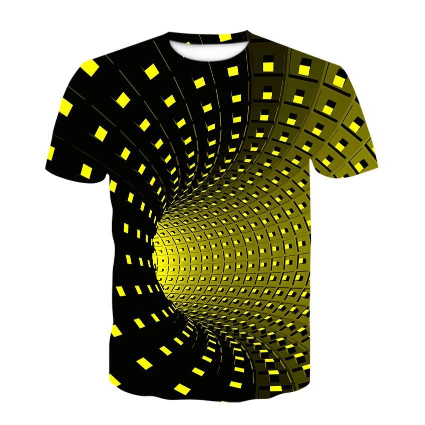 Naujas Sukama trumpomis Rankovėmis T-shirt Vasaros vyriški marškinėliai vyriški Laisvalaikio Viršuje 3DT-Marškinėliai Mados O-Kaklo Marškinėliai Didelio Dydžio Streetwear