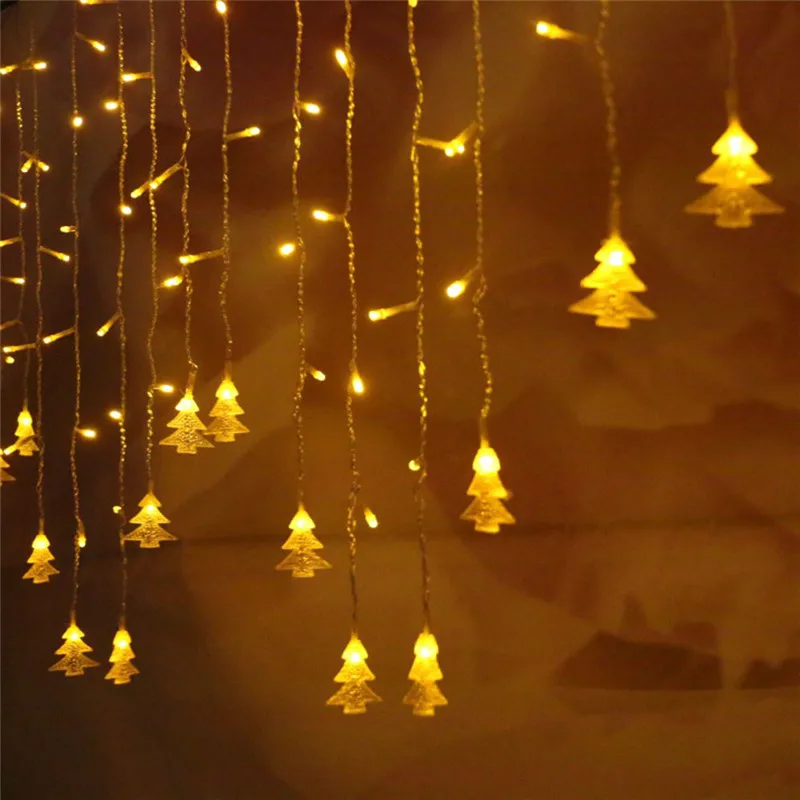5M 100 led varveklis led užuolaidų pasakų styginių šviesos pasakų šviesos AC 220V led Kalėdų šviesos Vestuvių sode šaliai dekoro