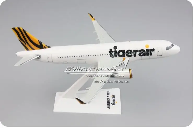 19cm Singapūras Tigras Oro Airbus A320 1:200 Surinkti Orlaivio Modelis Singapūro oro linijų lėktuvas modelis su W stovas