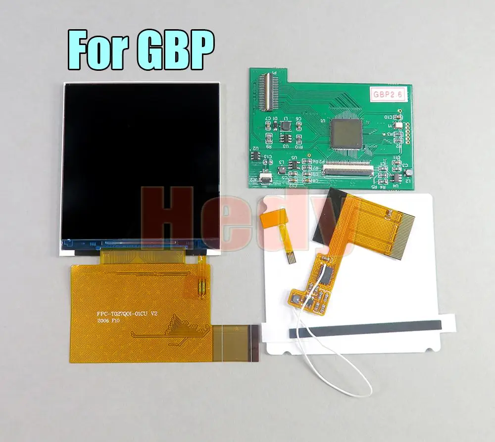 Už Nintend GBC GBP NGPC Didelis Šviesos Ekranas LCD Modifikavimo Rinkinys Prijungti ir Naudoti GBC Highlit Ekranas LCD OEM Apšvietimu Ryškesnis Rinkinys