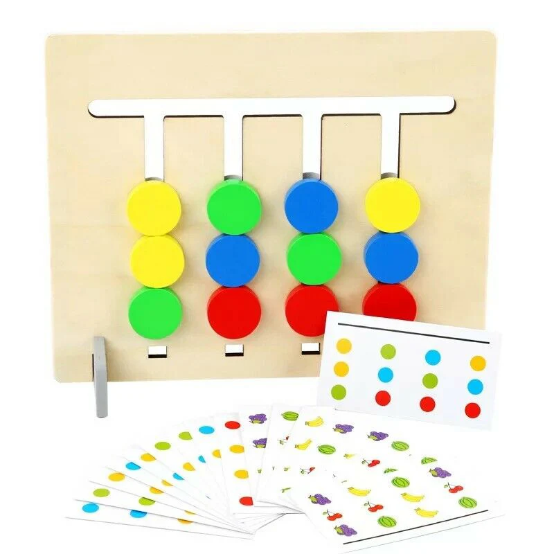 4 Spalvų Dėlionė, skirta Vaikams Vaikų Švietimo Žvalgybos Žaislų Žaidimą Vaikams Žaislas