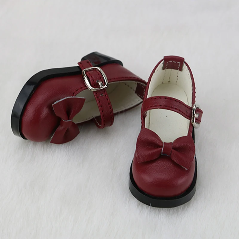 BJD batai su bowknot už 1/6 1/4 1/3 BJD SD YOSD DD DZ lėlės bateliai 7 spalvų lėlės batai lėlės priedai
