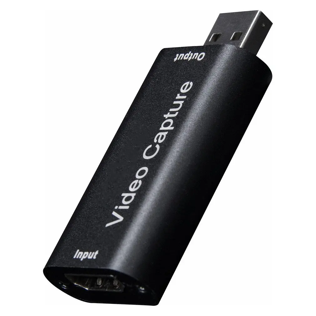 Video Capture Card USB 2.0 HDMI suderinamus HD Video Grabber Įrašyti Box Black DVD Vaizdo Kameros Įrašymo Live Transliacijos