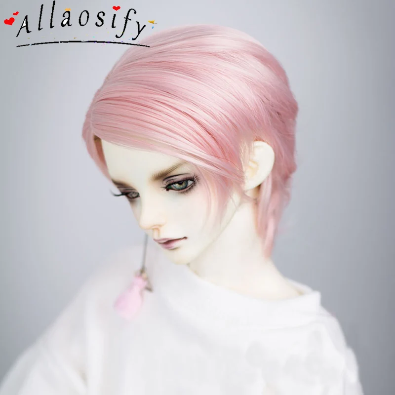 Allaosify bjd doll1/3 trumpų plaukų