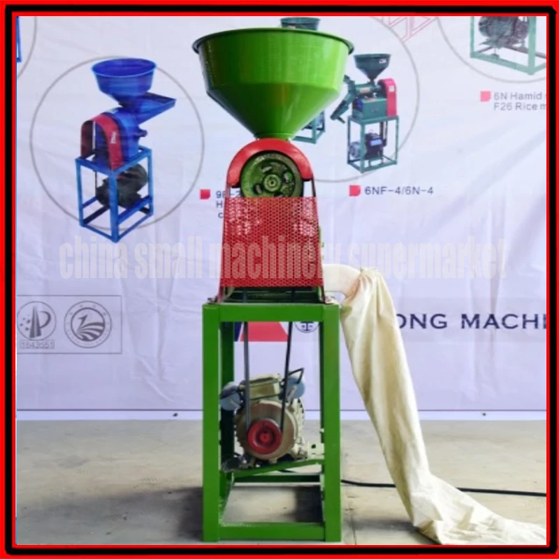 Gamyklos kainų Protingas Ryžių malūnas mašina automatinė grūdų huller elektros ryžių husker naudoti namuose ryžių malimo mašina