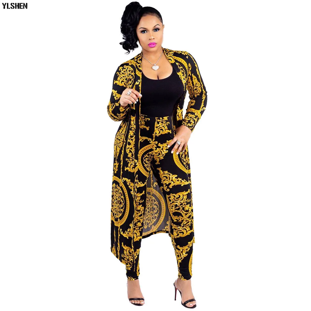 Dviejų dalių Komplektas Spausdinti Afrikos Suknelės Moterims Dashiki Plius Dydis Drabužių Ankara Ilga Suknelė ir Kostiumas heidi bazin Skraiste Africaine Femme 2019