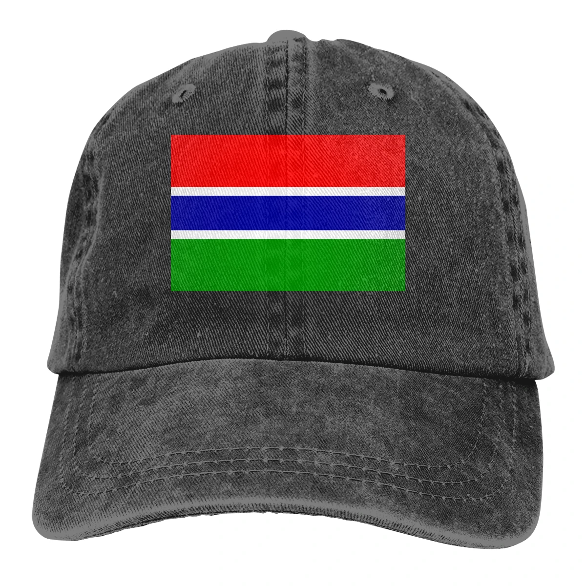 Gambija vėliavos Kaubojaus skrybėlę