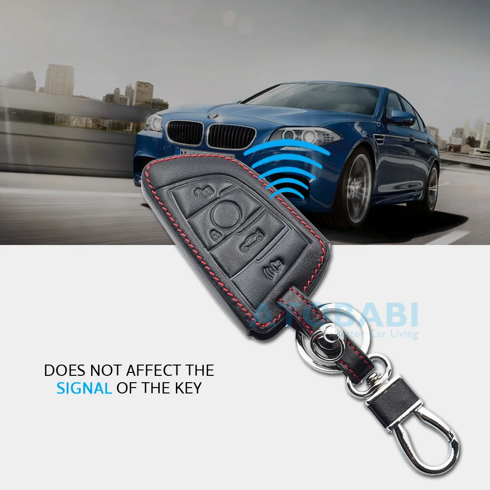 Oda Automobilių Klavišą Atveju BMW X1 X5 X6 5 Serijos G30 G38 4 Mygtukai Smart Nuotolinio Fob Padengti Keychain Apsaugoti Maišą, Auto Priedai