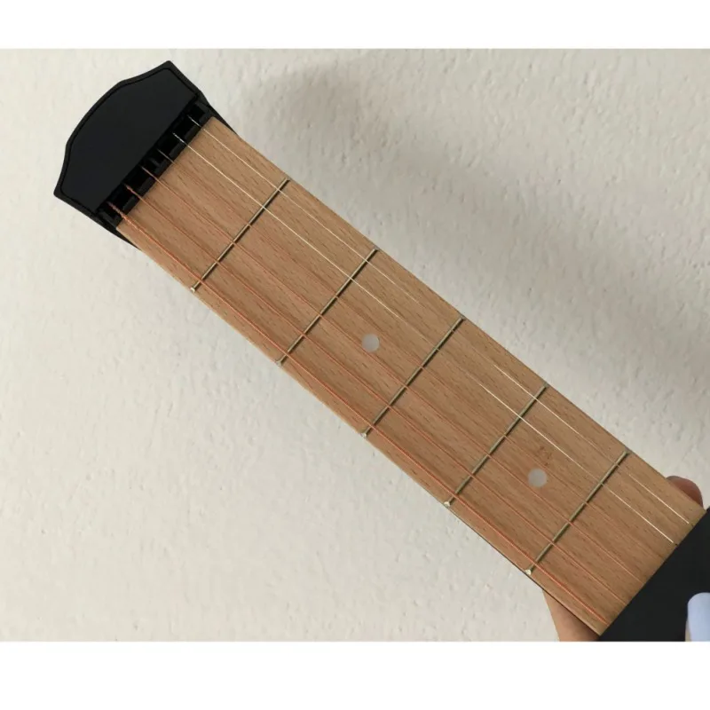 Nešiojamas Kišenėje Gitara Konversijos Exerciser Modelis Mediniai Praktika 6 Stygų Gitara Treneris Įtaisą Su Maišelis, Skirtas Pradedantiesiems