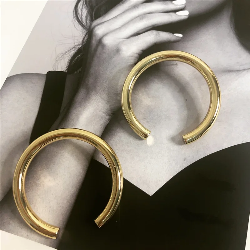 Didelis didelis C lankai pareiškimą aukso auskarai moterims perdėti unikalus auskarai bižuterijos 2020 m.