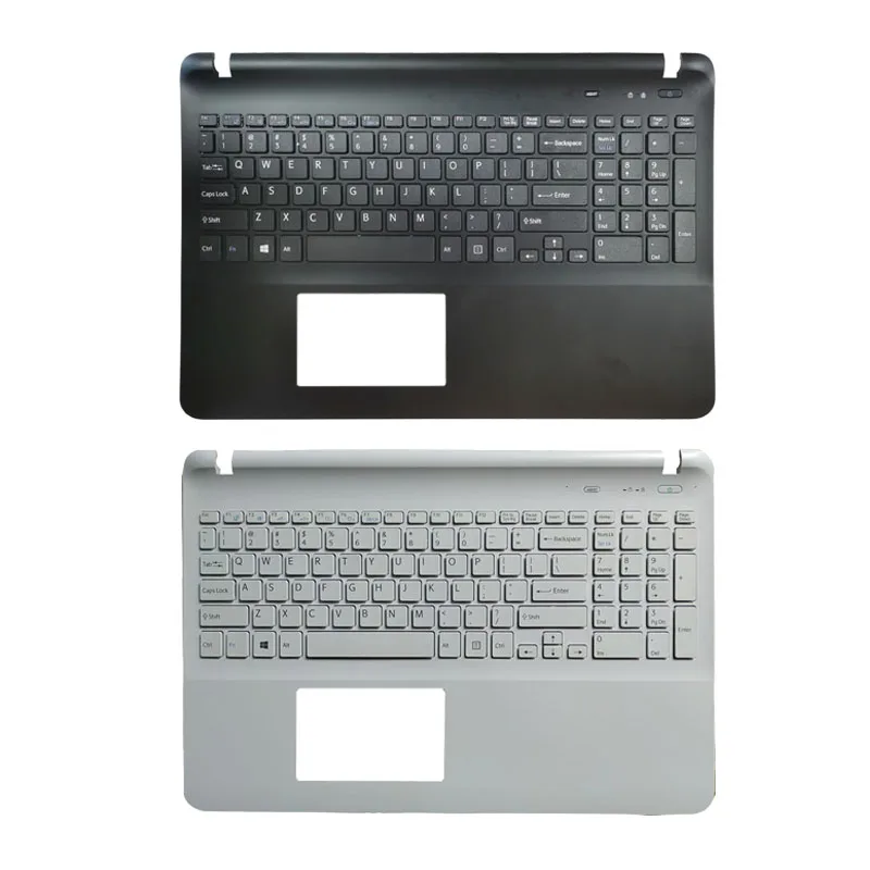 JAV nešiojamojo kompiuterio klaviatūra sony SVF1532C4E SCF1532C5E SVF153B1YM SVF154B1EL SVF1521DCXW Su Palmrest Viršutinė