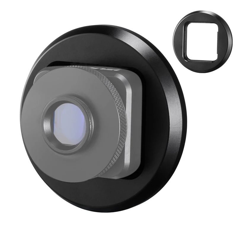 NAUJAS Ulanzi 52MM Filtro Adapterio Žiedą ir Mobilųjį Telefoną 1.33 X Iškreiptu Objektyvas Plataus Ekrano Filmą Objektyvas Videomaker Režisierius Aliuminio