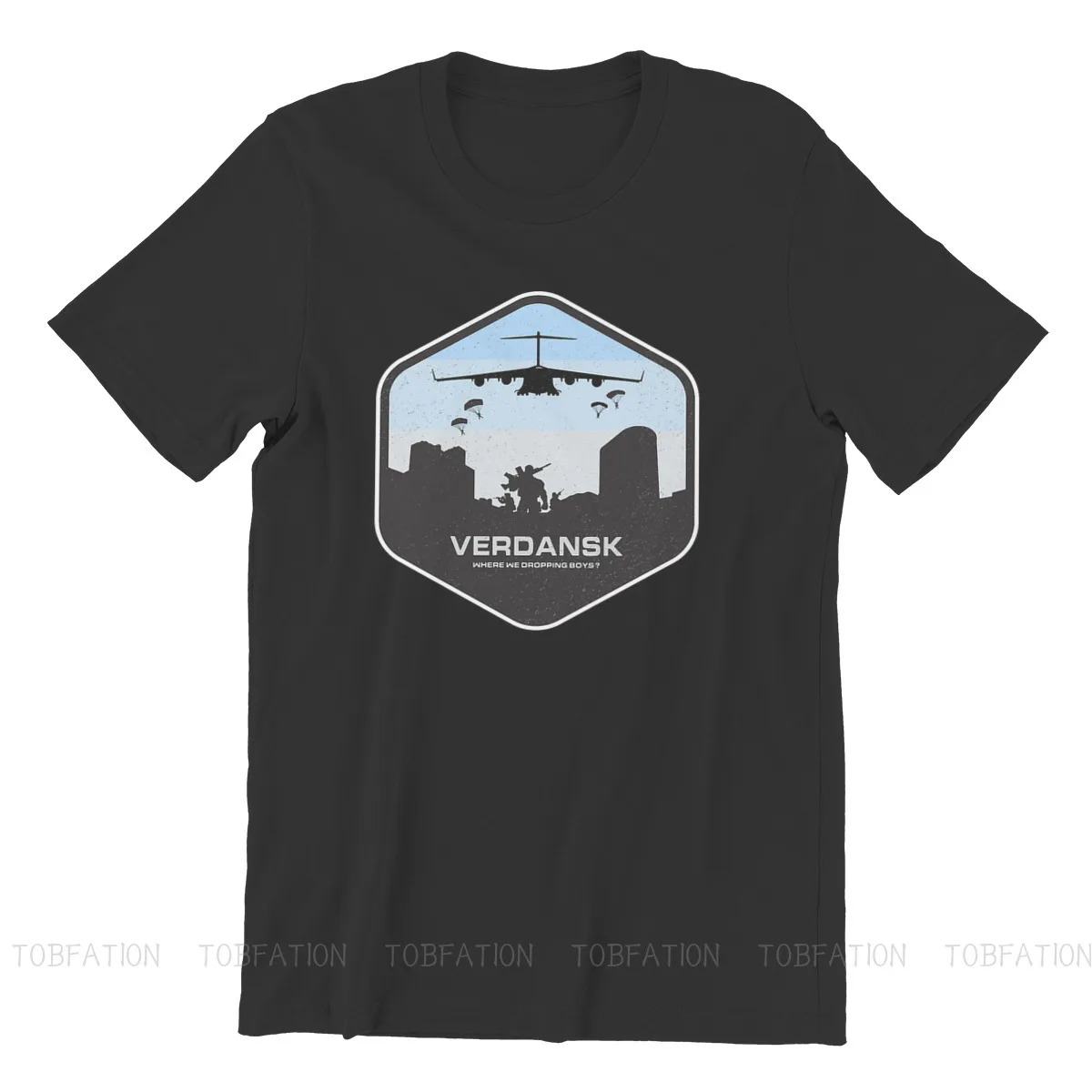 Verdansk Warzone Battle Royale Klasikinis COD Black Ops Šaltojo Karo Naujas Vasaros T shirt Grafikos Medvilnės Ofertas Homme Marškinėlius Vyrams