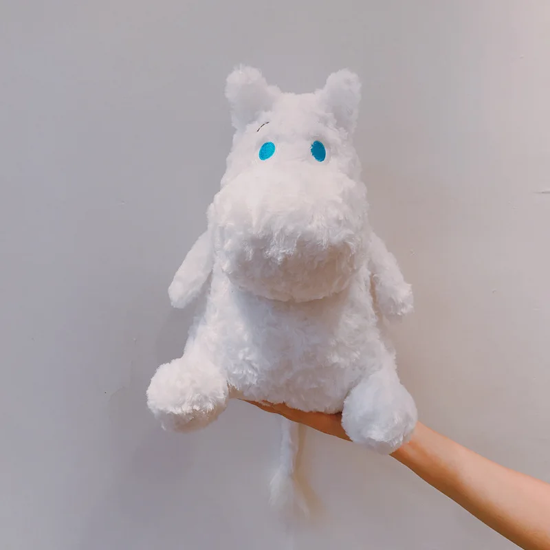 Originalus, aukštos kokybės Moomin 30 cm pliušinis žaislas iškamša lėlės vaikams kalėdų dovana