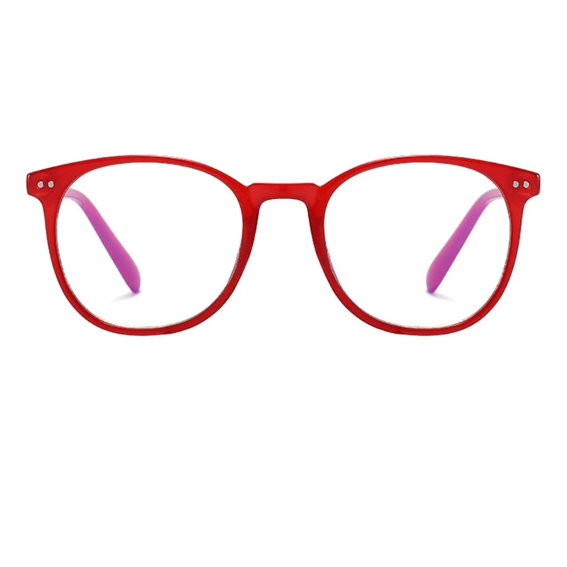Mėlynos šviesos blokavimas taurės moterų mados skaidraus lęšio moterų kompiuteriu, akiniai, akiniai Retro turas skaidriais akiniais