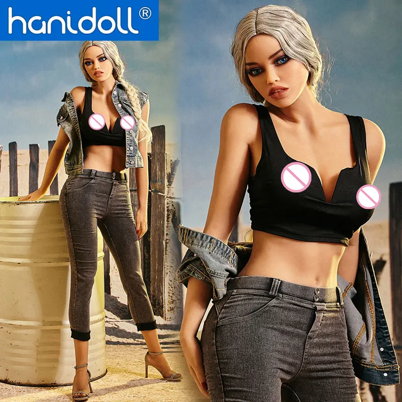 Hanidoll Silikono Sekso Lėlės 159cm Sekso žaisliukai Vyrams Suaugusiųjų Žaislas Male Love Doll Realaus Pūlingas Boobs TPE Sekso Lėlė Realistiškas Sekso Robotas
