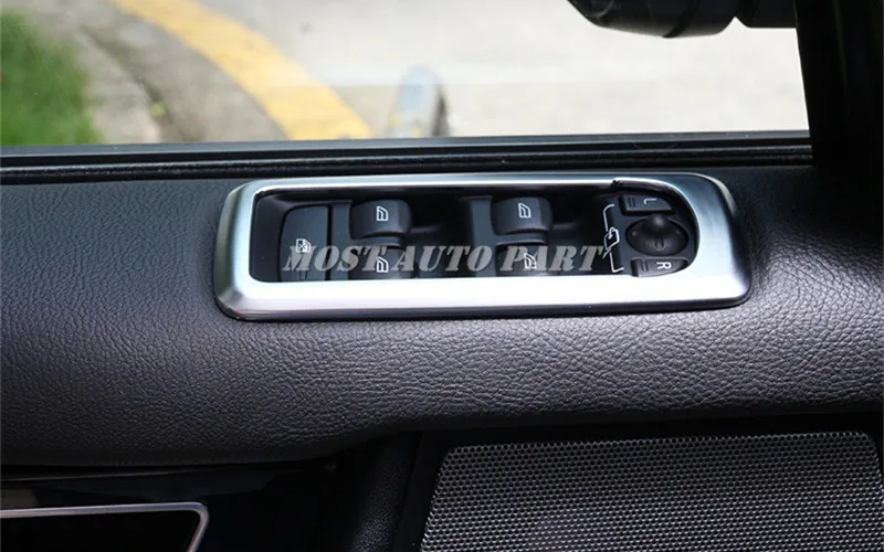 Vidinis Automobilio Durelių Lango Jungiklis Apdaila Padengti Land Rover Discovery 4 LR4 2010-2016 Automobilių accesories interjero Automobilių apdailos