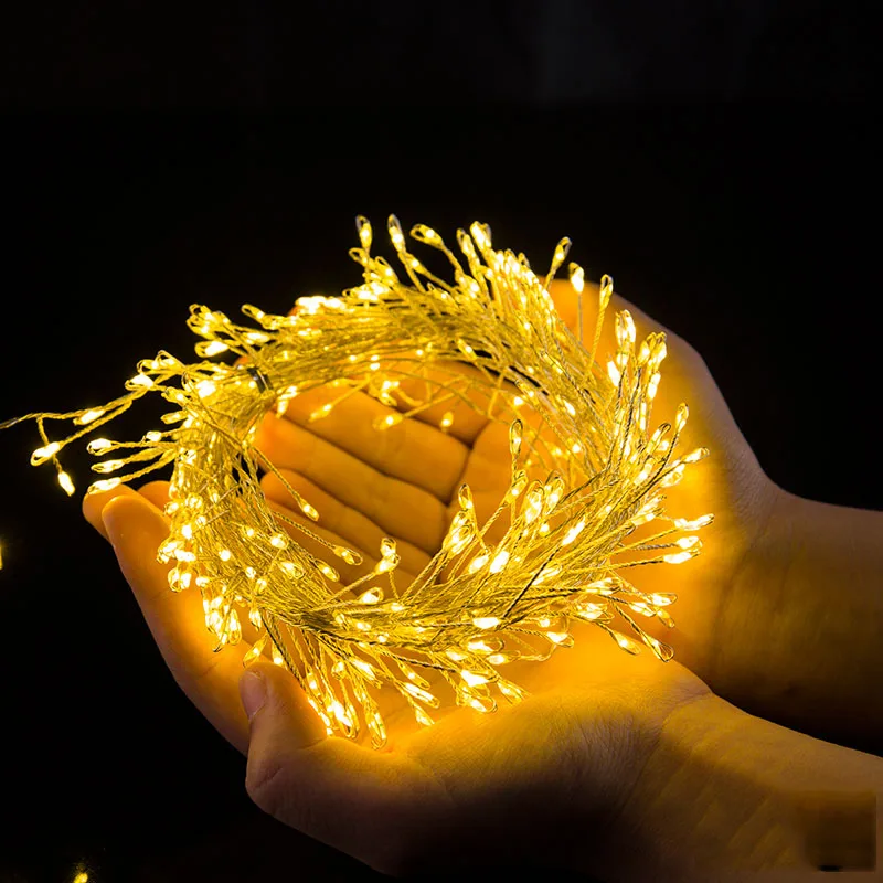 300Led Pasakų Fejerverkas Formos Varinės Vielos String Žibintai Luminaria 3m LED Dekoracija Kalėdų Girliandą luzes de fadas